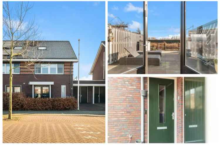 Ruime gezinswoning 3 slaapkamers  Uitgeest Kindvriendelijk  Aan vaarwater