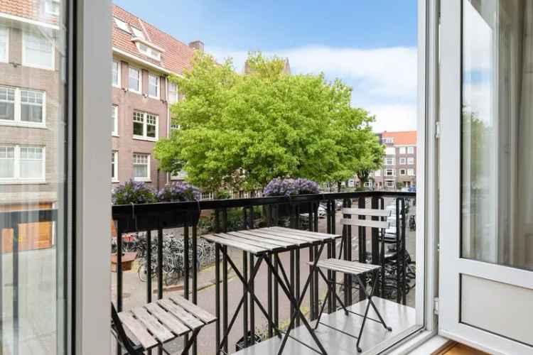 Jaren 30 appartement De Baarsjes 68m2 eigen grond