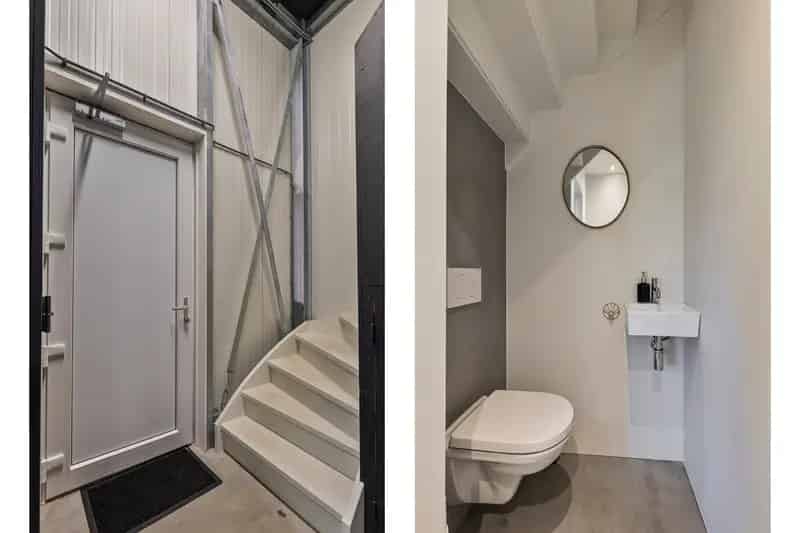 Bedrijfshal te Koop Oud Beijerland 65m2 begane grond 65m2 verdieping