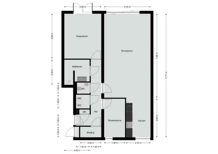 Nieuwbouw Appartement Maasniel 85m2 Tuin Berging Parkeerplaats A+++
