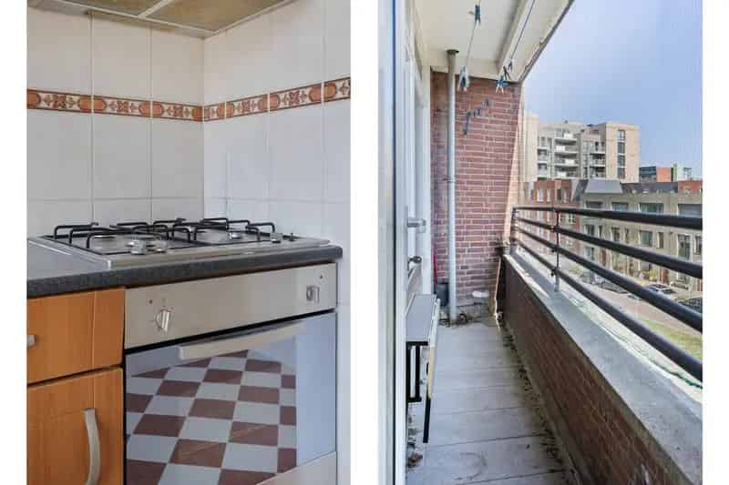 3 Kamer Appartement Rotterdam Feijenoord 67m2 Balkon