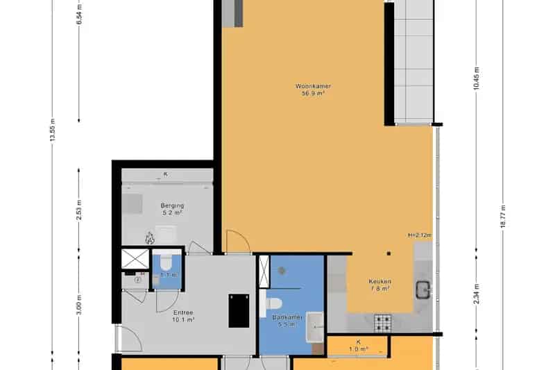 Luxe 4-kamer Penthouse te Nootdorp