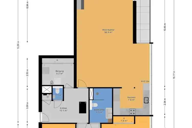 Luxe 4-kamer Penthouse te Nootdorp