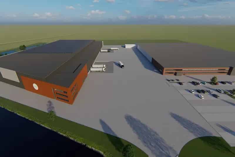 Bedrijfshal Heerenveen 18407m2 A7 A32 Logistiek Centrum