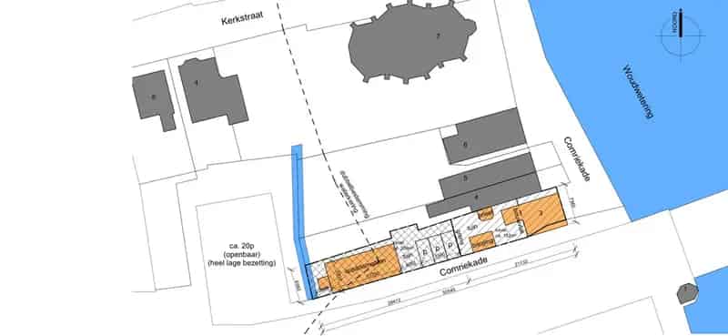 Bouwgrond 2 Appartementen Woubrugge - Centrale Locatie