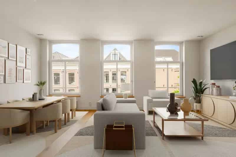 Luxe Bovenwoning De Pijp 2 slaapkamers A++ energielabel