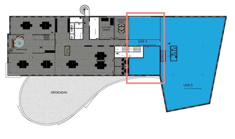 Modern Kantoor Breda 112m2  - Rat Verleghstraat