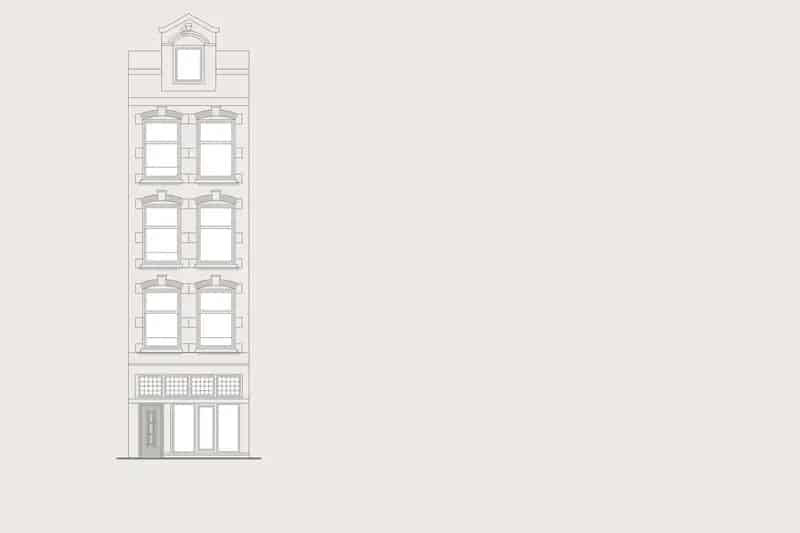 Appartement Gerard Doustraat Amsterdam - 44m2 - Ruim terras