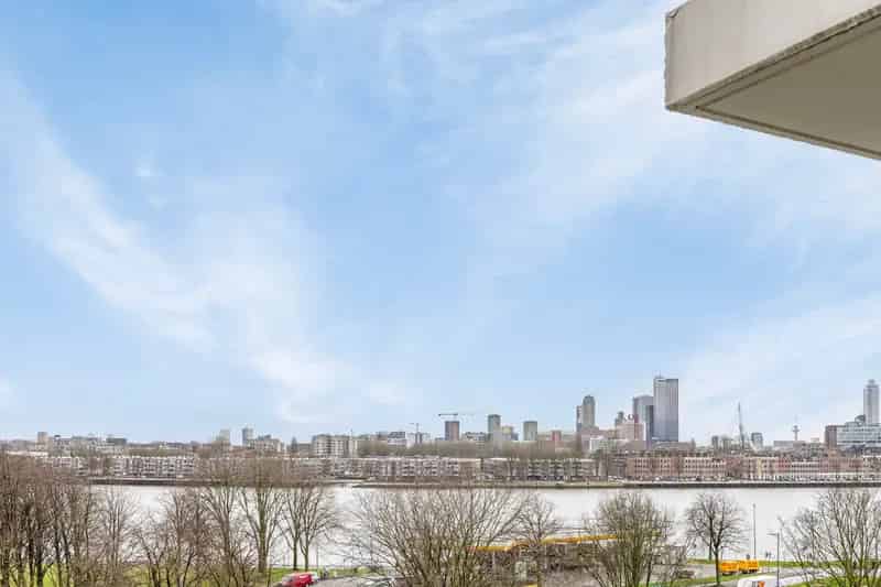 Appartement Kralingen 138m2 3 Balkons Garagebox Maaszicht
