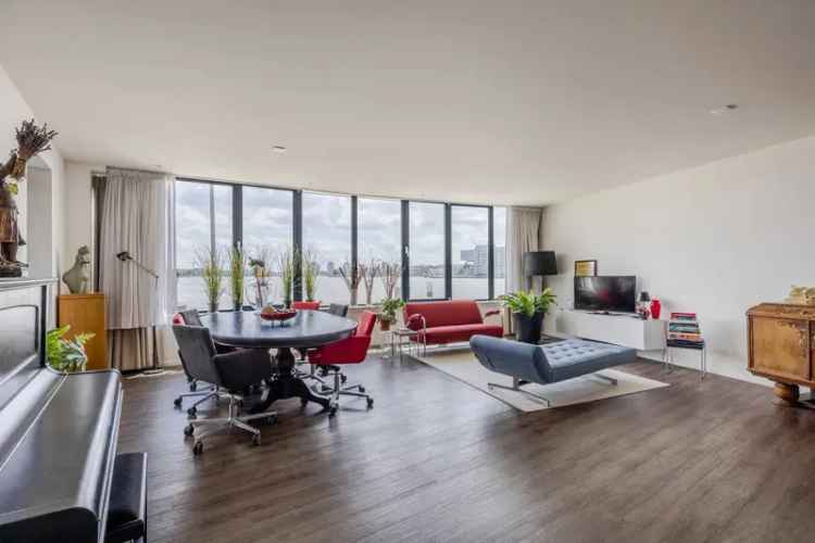 Luxe appartement Rotterdam Centrum Maas uitzicht