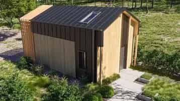 Casco Tiny House MTB1 MTB Modules  35m2 Bouwpakket
