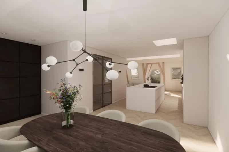 Dubbel bovenhuis Sarphatipark Amsterdam 142m2