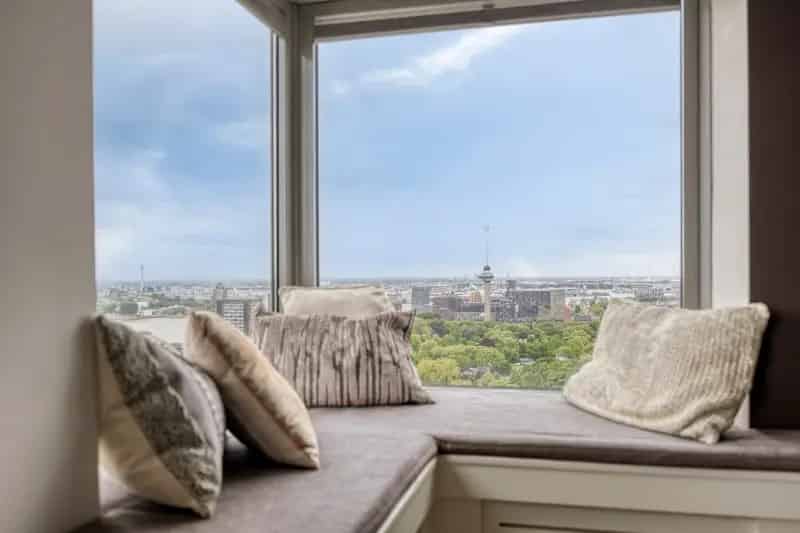 Luxe Penthouse Rotterdam 34e Verdieping Wellness Fitness Zwembad