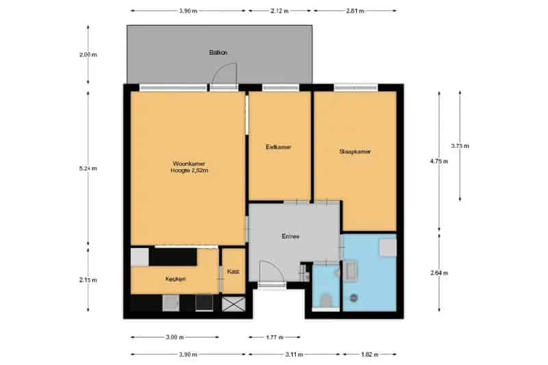 3-kamerappartement Almere  Weerwaterzicht Dakterras  Energielabel A
