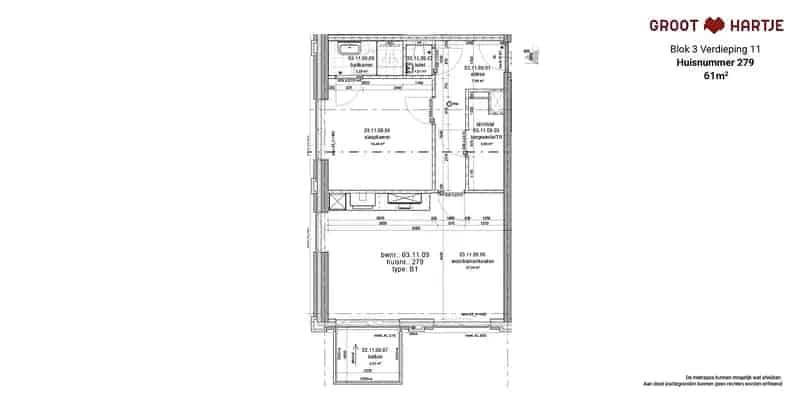 Appartement nabij Stadscentrum en Strijp S
