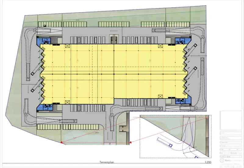 Bedrijfshal Heerlen 10000m2 te Huur of Koop