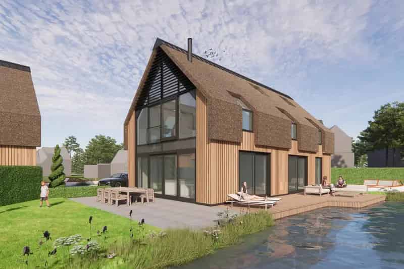 Nieuwe Villa aan het Water te Loosdrecht