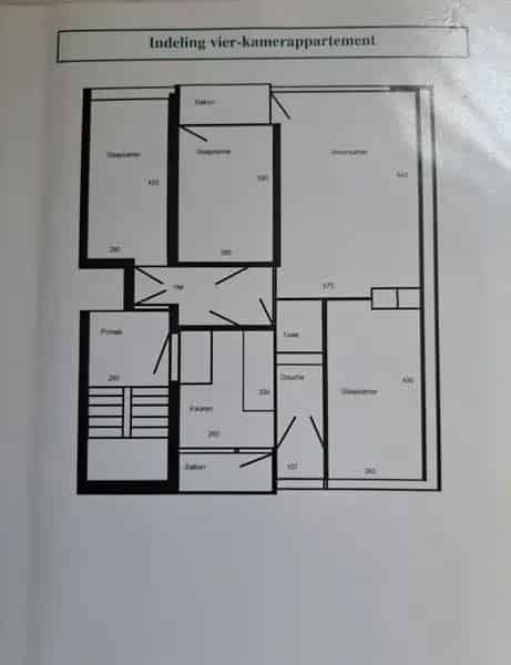 4 Kamer Appartement Bovenste Verdieping 2 Balkons