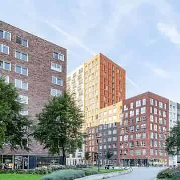 Gestoffeerde Studio Leiden 46m2 Wasmachine Mooi Uitzicht