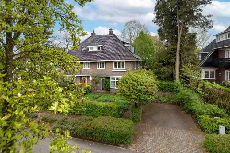 Jaren 30 woning Oosterbeek 156m2 455m2 perceel Energielabel A
