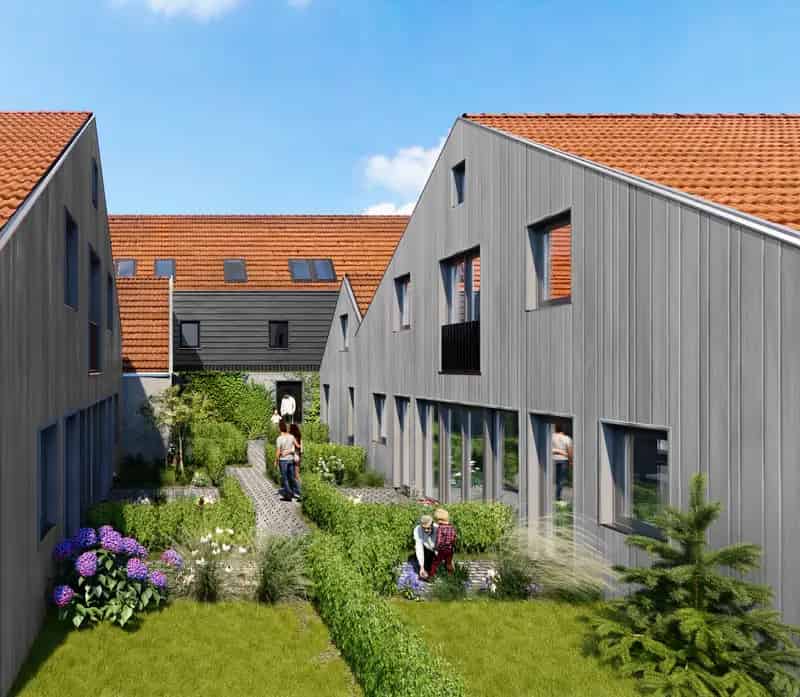 3 Onder 1 Kapwoning Krommenie 2 Slaapkamers Tuin