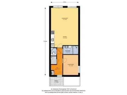 2 kamers appartement van 60 m² in Zandvoort