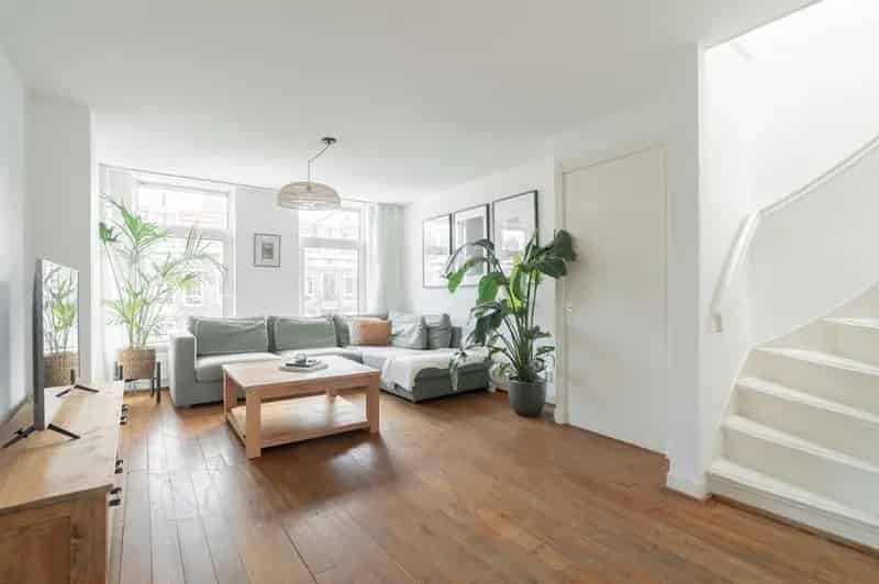 Dubbel bovenhuis Oud-West 94m2 balkon en dakterras