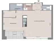 Appartement Rotterdam Karl Weisbardstraat 2 kamers 57m2