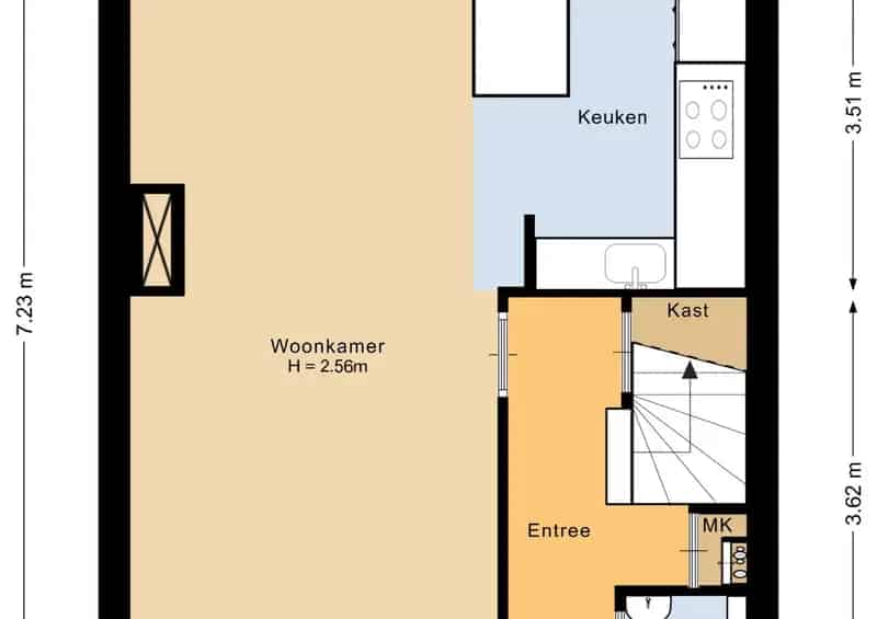 Huis te koop Rozenburg 4 slaapkamers moderne keuken tuin