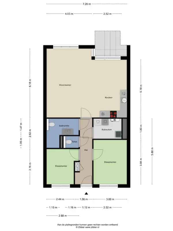 Nieuw 3-kamerappartement De Vechtmeester