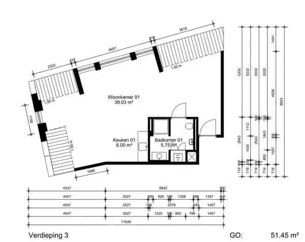 Luxe Studio Weert Centrum Nieuwbouw 2021  Tijdelijke Verhuur