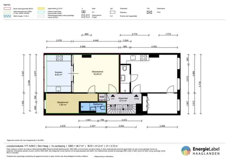 2-kamerappartement Loosduinsekade Den Haag te huur