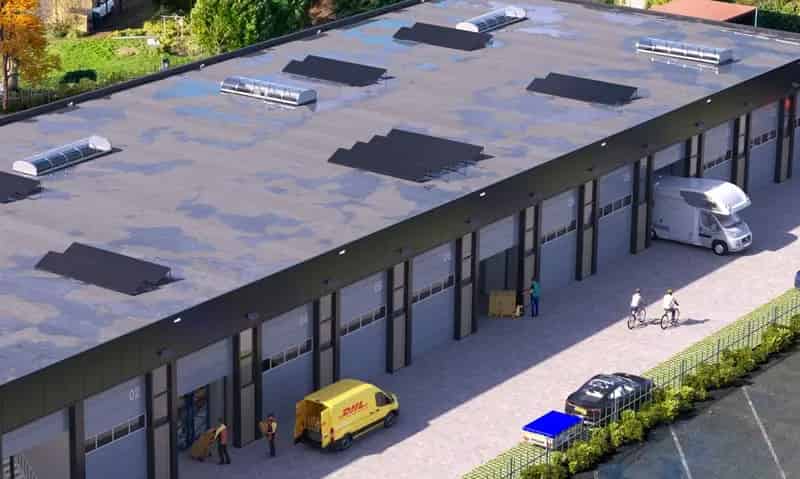 Bedrijfshal Elburg te koop - Nieuwe units van 55m² tot 130m²