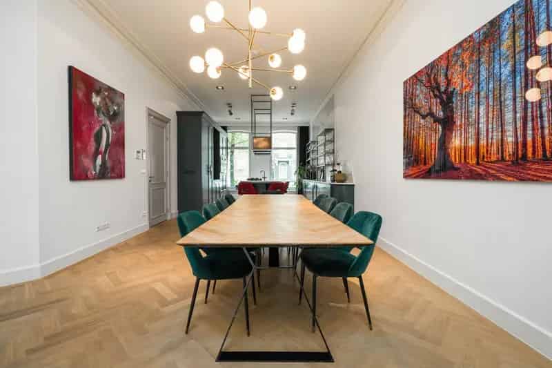 Luxe benedenwoning 193m2 Amsterdam Sarphatistraat Tuin 4 slaapkamers