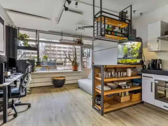 Studio Amsterdam Noord Balkon Zuidwesten