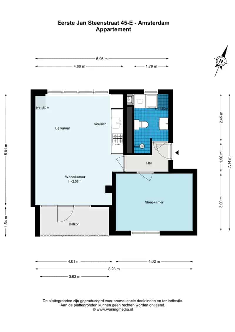 Appartement te koop: Eerste Jan Steenstraat 45-E 1072 NB Amsterdam | Funda