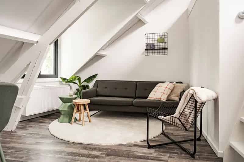 Appartement Haarlem Westergracht: 37m2 plus 8m2 vliering