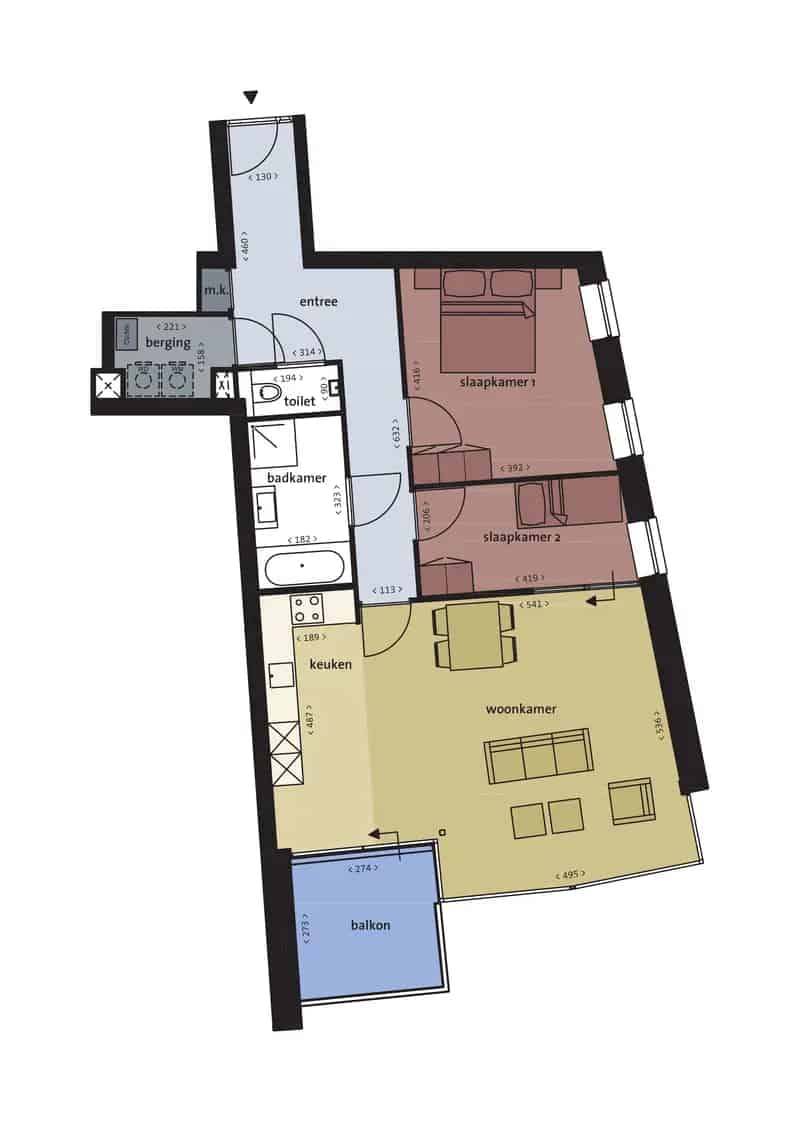 Huurappartementen Parktoren Prinsenland Rotterdam