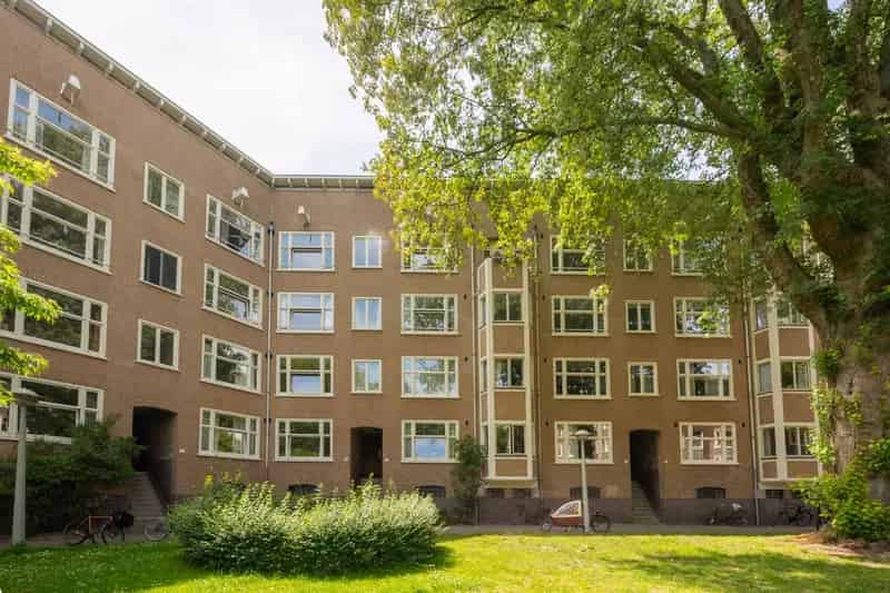 3 Kamer Appartement Amsterdam Jaren 30 Balkon Vrij Uitzicht