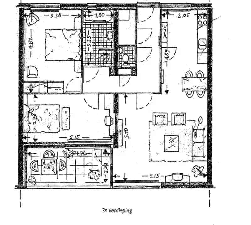 3 Kamer Appartement Den Haag Ypenburg 90m2 Eigen Parkeerplaats