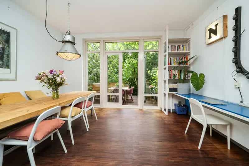 Royale 3-laagse Benedenwoning Nieuwe Westen 171m² 3 slaapkamers Energielabel A