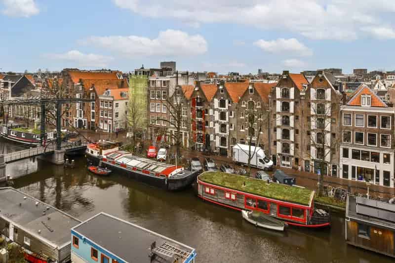 Rijksmonumentale Kluswoning Brouwersgracht 78m2 Balkon Dakterras