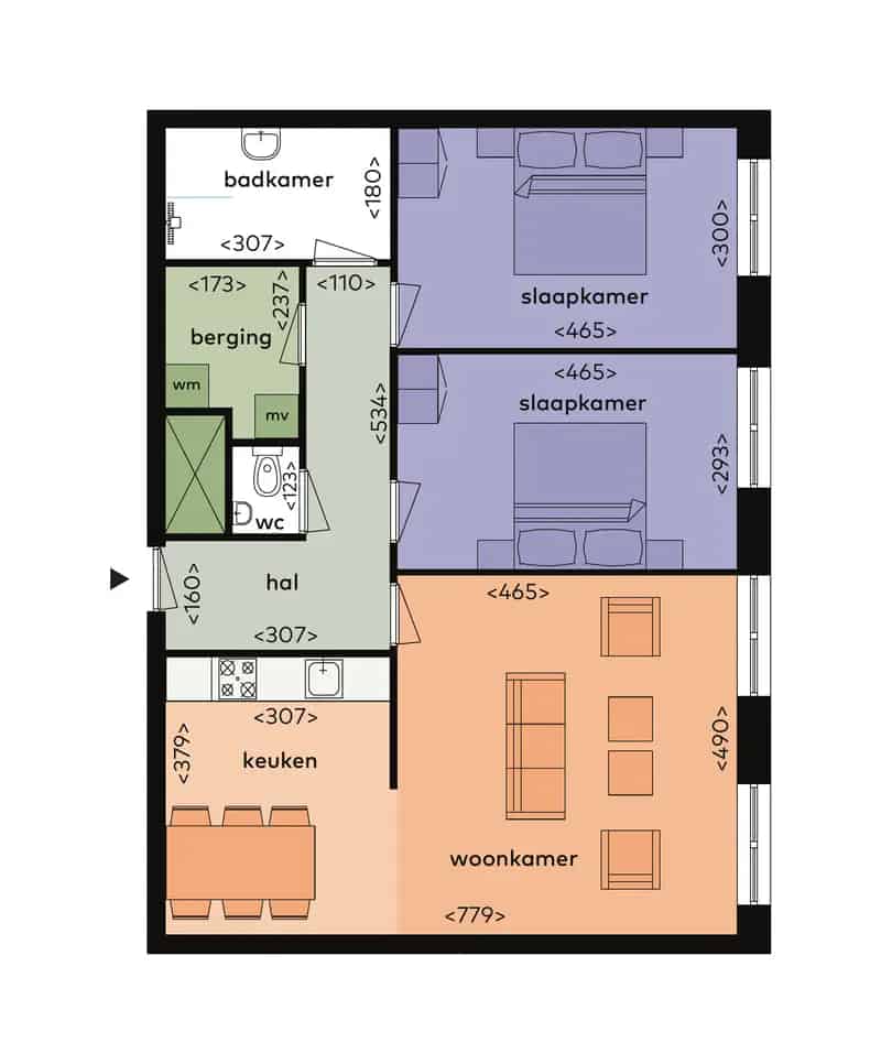 Appartementen Amsterdam De Drie Wachters