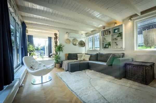 Woonboot Amsterdam West Te Huur 6 Maanden Gemeubileerd