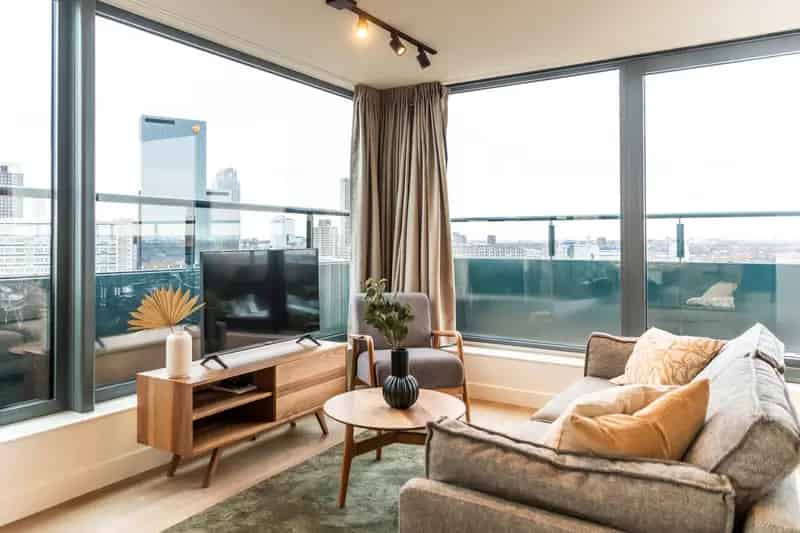Luxe Penthouse Rotterdam 3 Slaapkamers - Kortverblijf