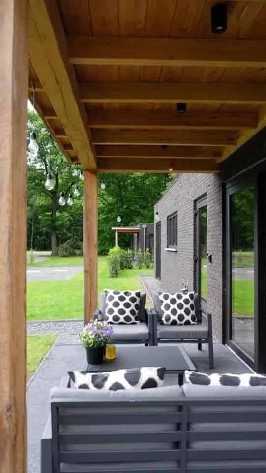 Luxe Bungalow Veluwe Nabij Bos Sauna 2 Slaapkamers