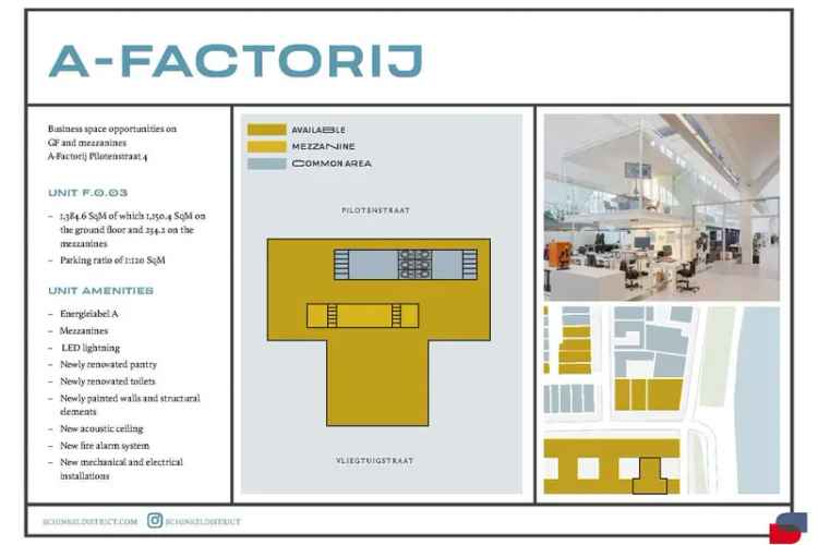 Kantoor Amsterdam | Zoek kantoren te huur: Pilotenstraat 41 1059 CH Amsterdam [funda in business]