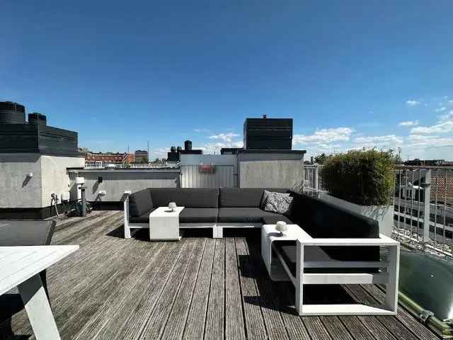 Gemeubileerd Penthouse De Pijp Amsterdam Ruim Dakterras