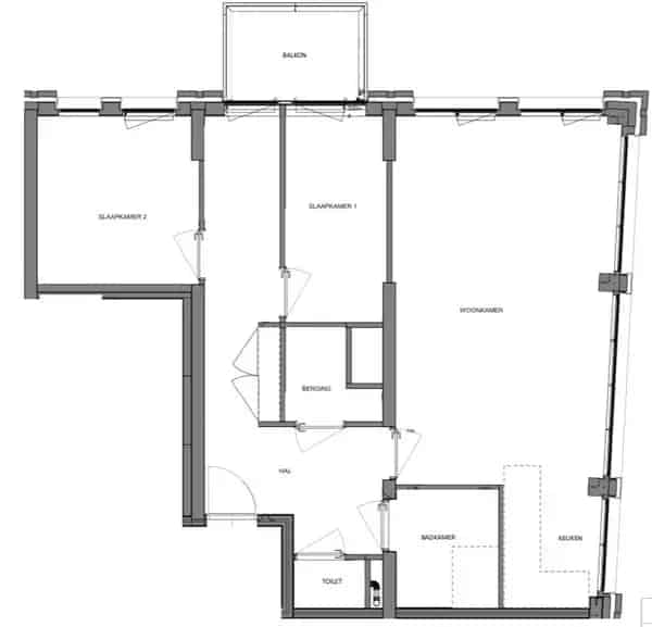 3 Kamer Appartement Alkmaar Noorderkade  Energielabel A+