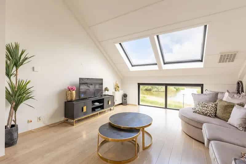 Maisonnette Kudelstaart: 81m2, Dakterras, Uitzicht op Water